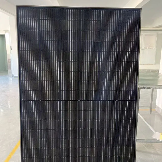 Jinko LONGi JA All Black Solar Panels mono 425W 380W 400W 405W 410W 415W 420W 430w Half Cell PV full black solar Panel 400 watt