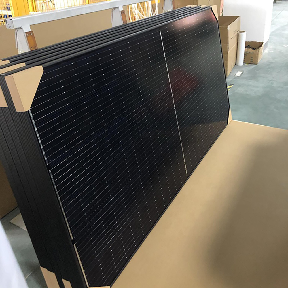 Europe Rotterdam Warehouse Stock All Black 400 watt Solar Panel 400W 380W 405W 410W 415W 420W 425W 430w Half Cell PV Panels