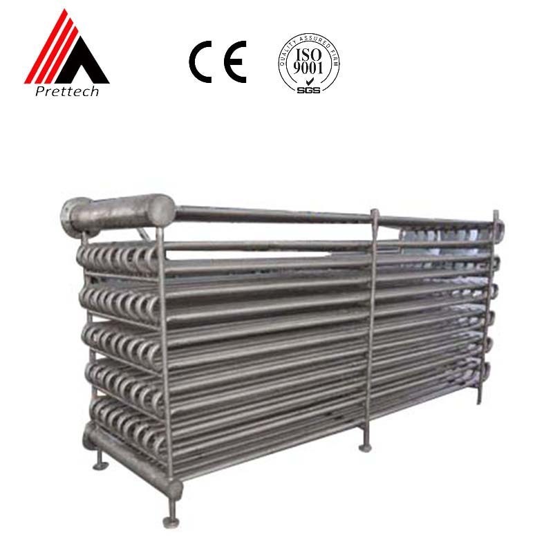 20KW Stainless Steel Double Pipe Type Heat Exchange For Cooling Food Liquid