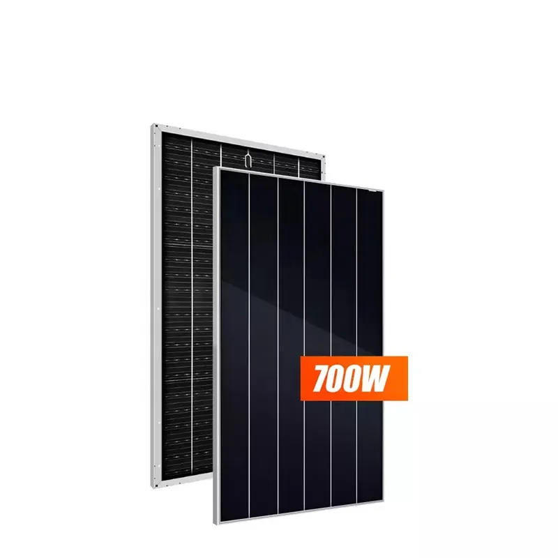 Longi Trina Ja Half Cell N Topcon Solar Panel 182mm 210mm 400W 420W 450W 550W 580W 600W 700W