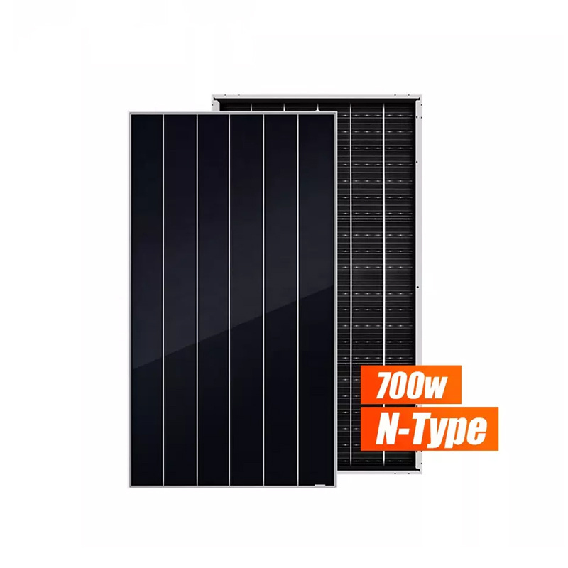 Longi Trina Ja Half Cell N Topcon Solar Panel 182mm 210mm 400W 420W 450W 550W 580W 600W 700W