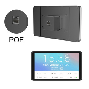 customize poe power android tablet smart home tablet 5.5inch 7inch 8inch tablet wall mount