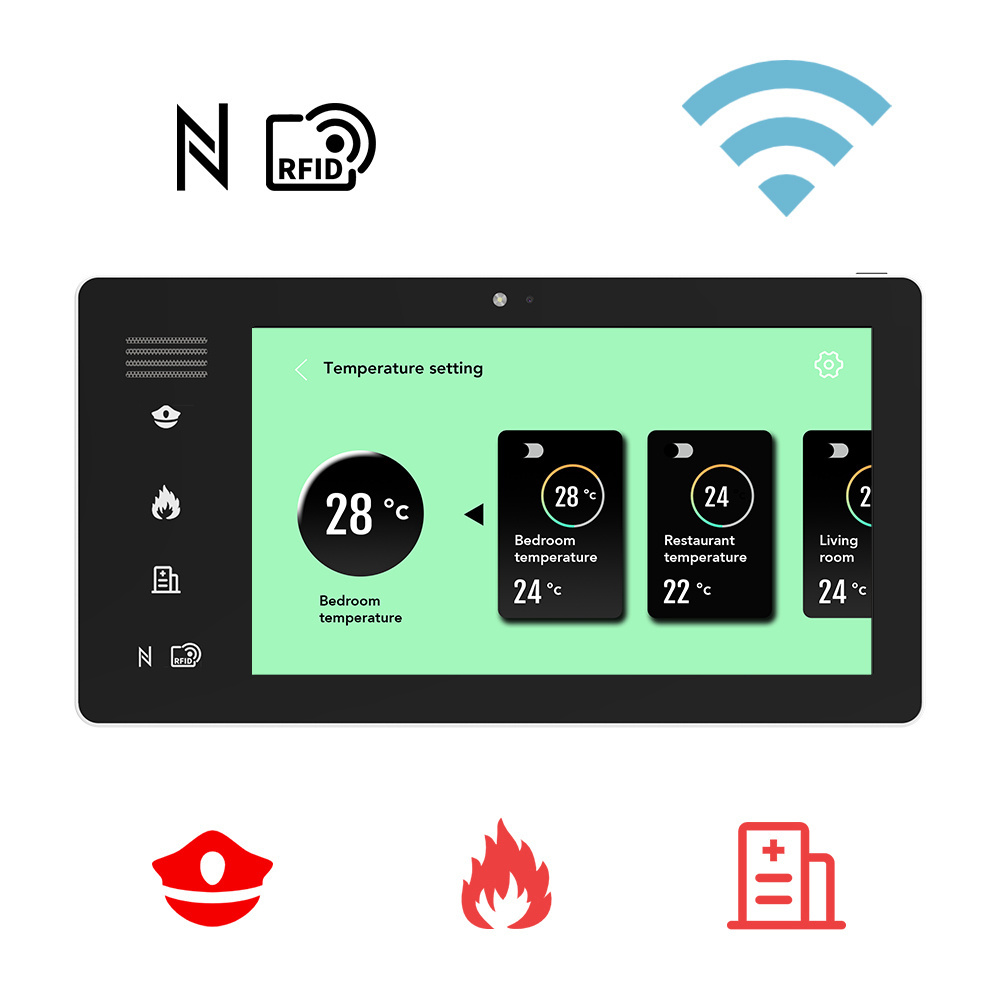 7 inch 8 inch smart touch zigbee panel android tablet embedded smart home zigbee z wave smart hub zigbee