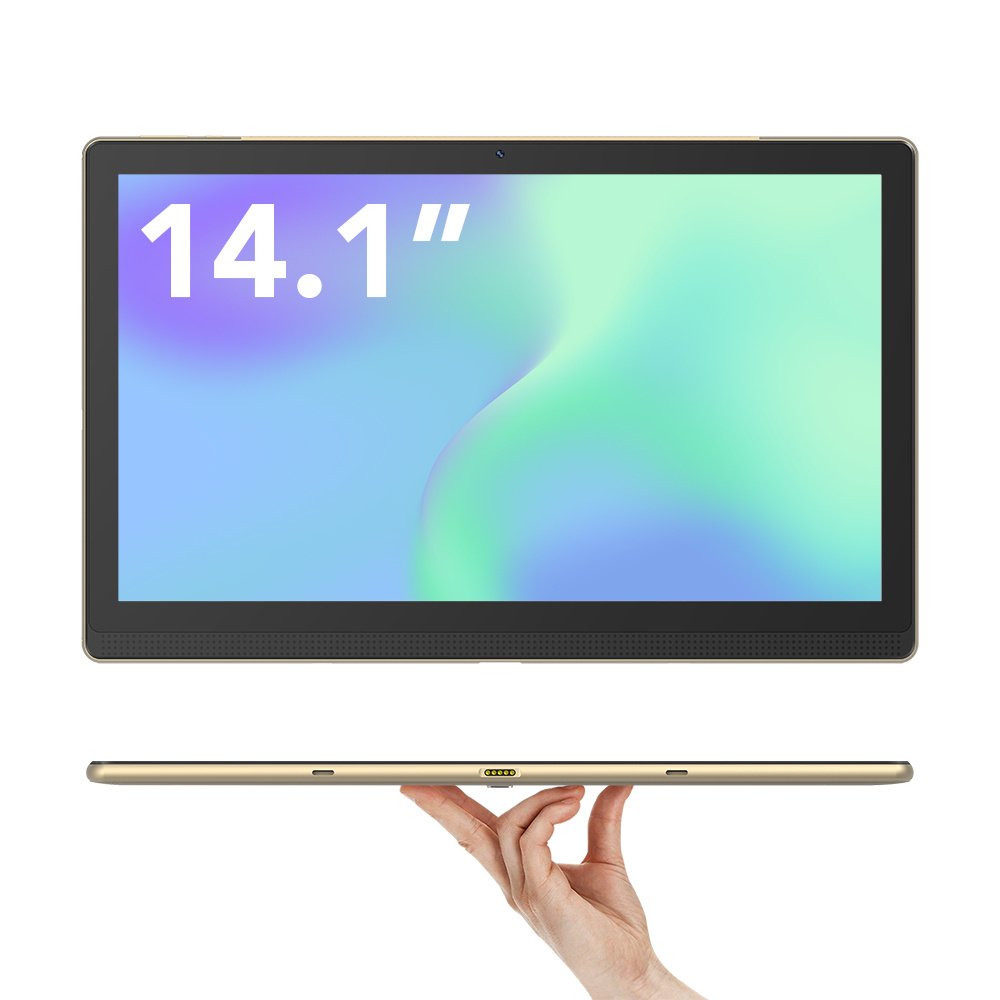 14 inch tablet PC UHD Android 4G LTE WiFi tablets 14.1inch OEM ODM big tablet full metal