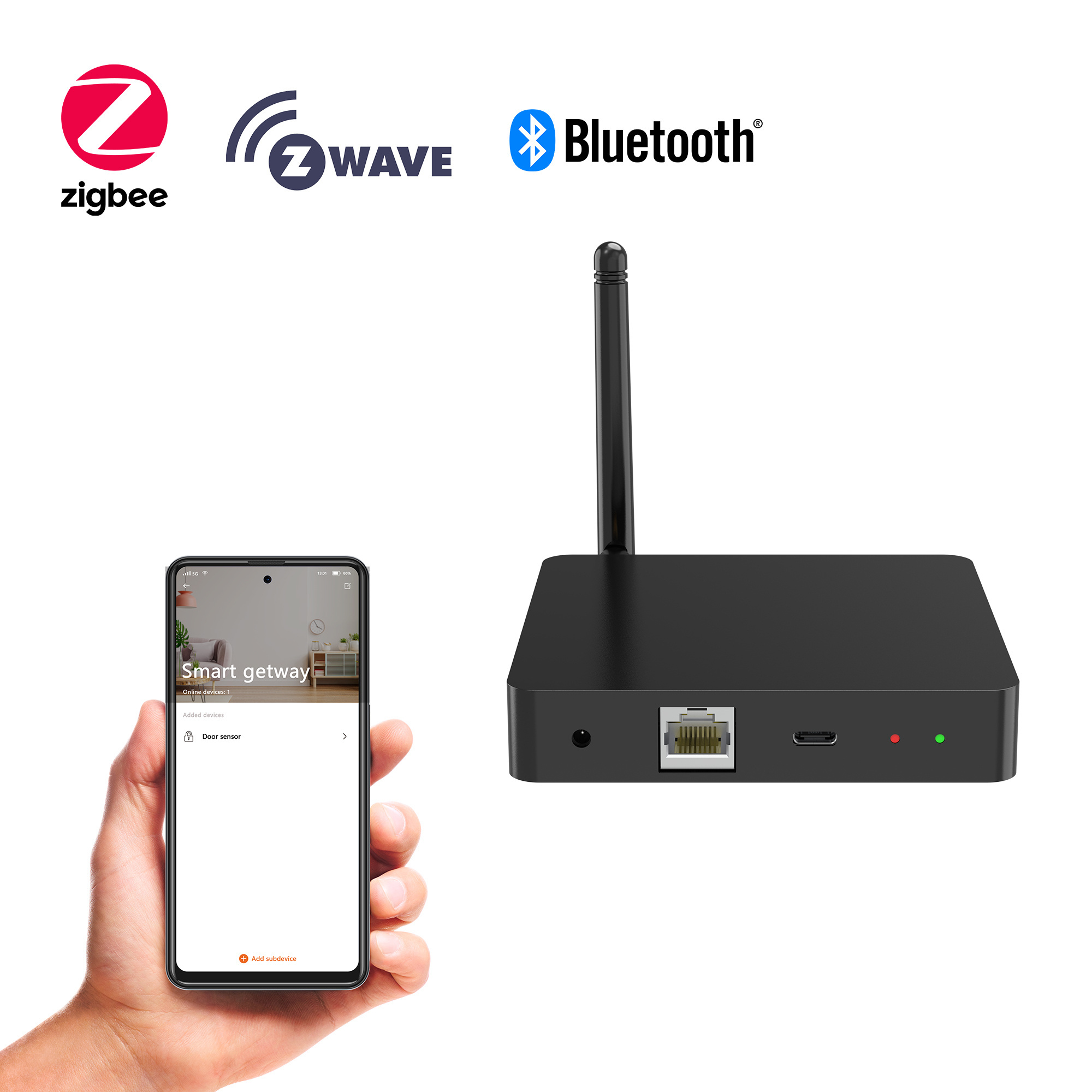 odm px30 ble wifi gateway zigbee zwave remote control center gateway home sutomation system linux homekit hub smart gateway hub