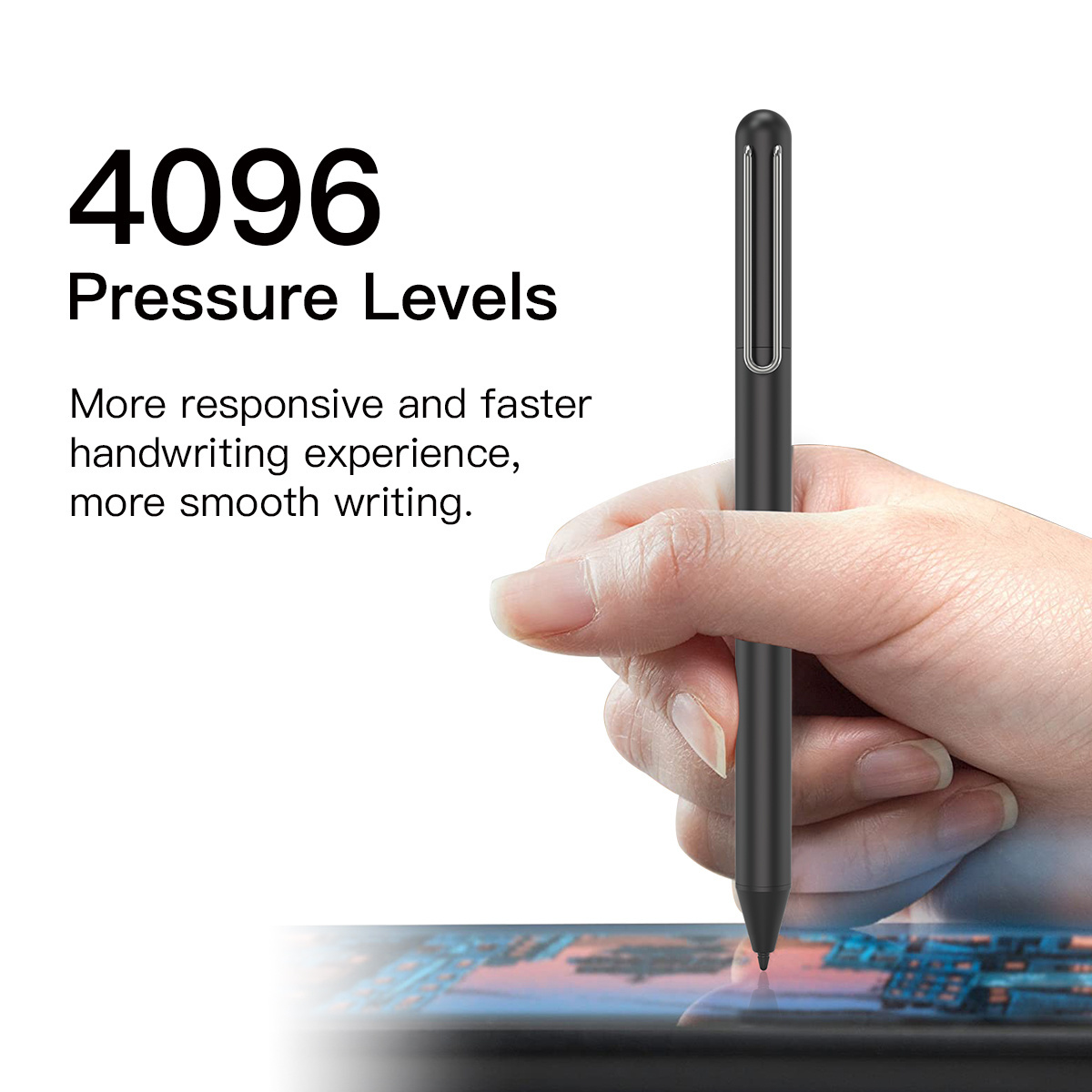 USI protocol 4096 pressure palm rejection power saving active stylus pen for HP Dell Asus Acer Chromebook