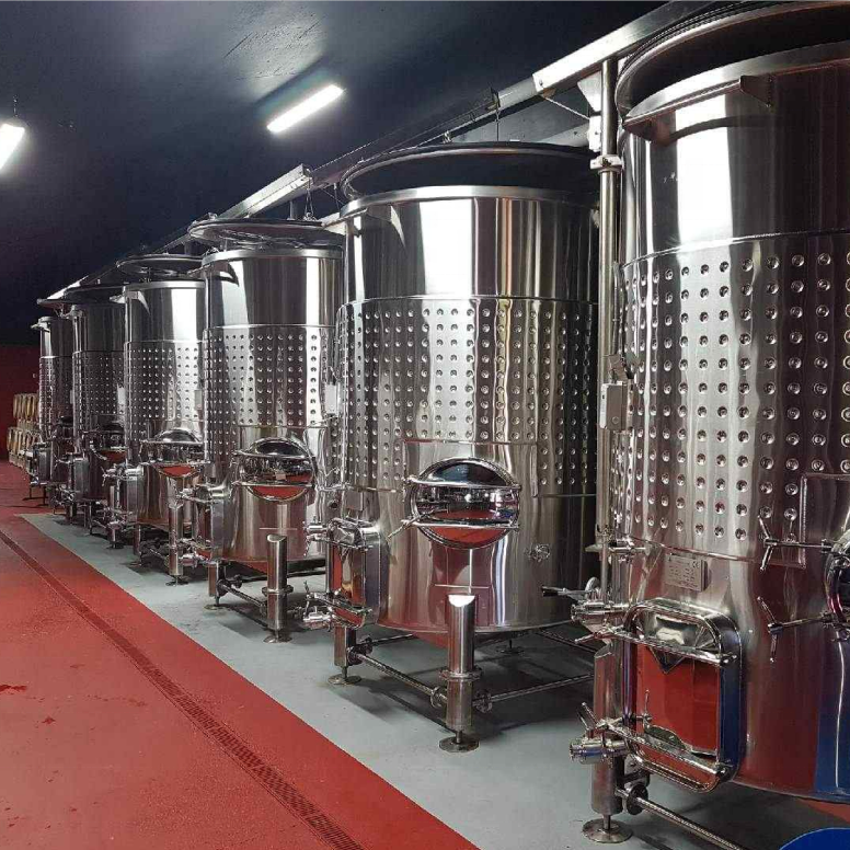 1000l 2000l 5000l 10000L  Stainless steel conical jacketed fermenter for winery brewery distillery