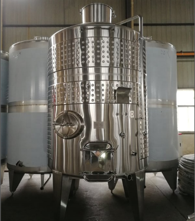 1000l 2000l 5000l 10000L  Stainless steel conical jacketed fermenter for winery brewery distillery