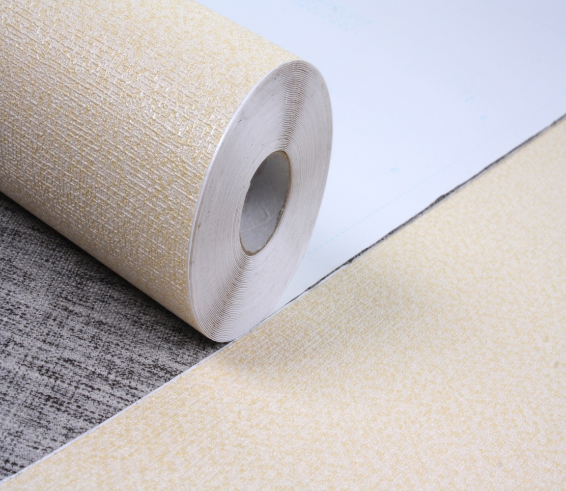 Jinyi Y62606 Plain Color Textured Embossed Vinyl Peel and Stick On Wall Removable Selfadhesive Wallpaper