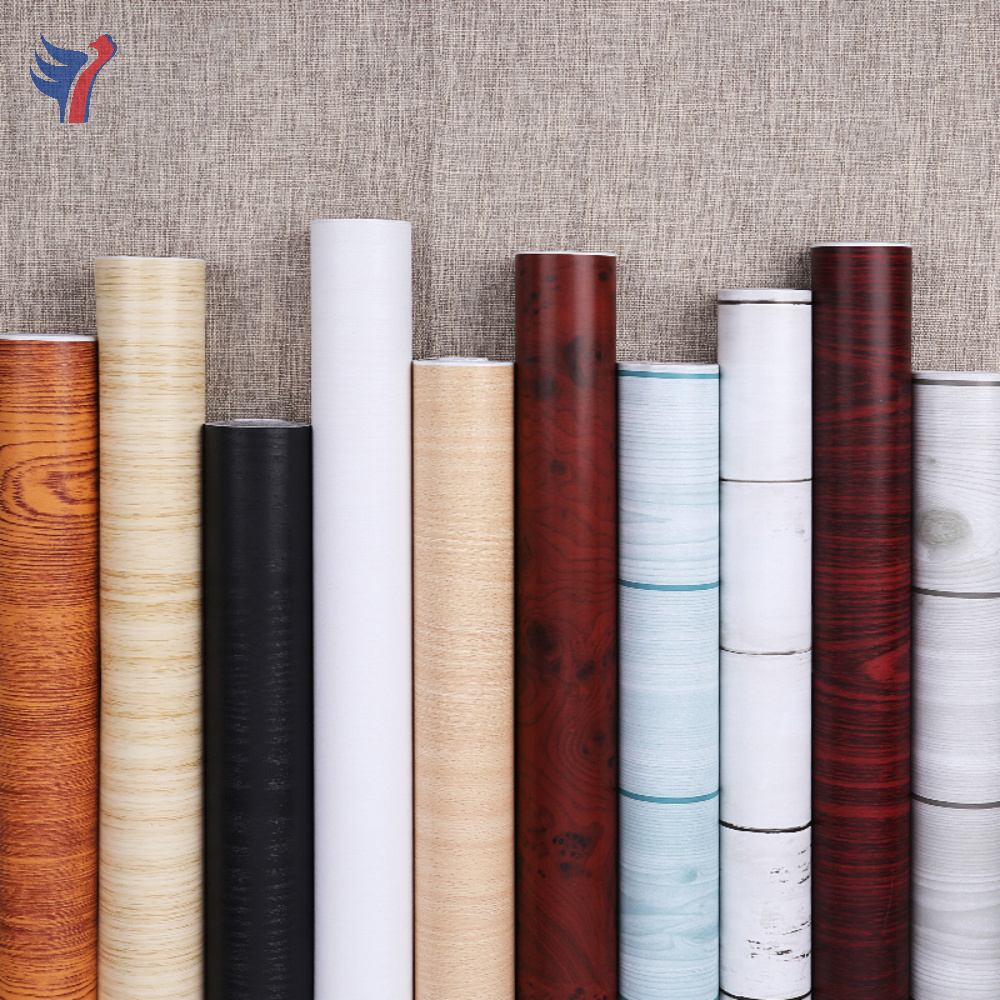 Jinyi W2304 Household Decor Decorative Vinyl Panels Wood Sticker Self Adhesive Wall Paper Rolls Wallpaper