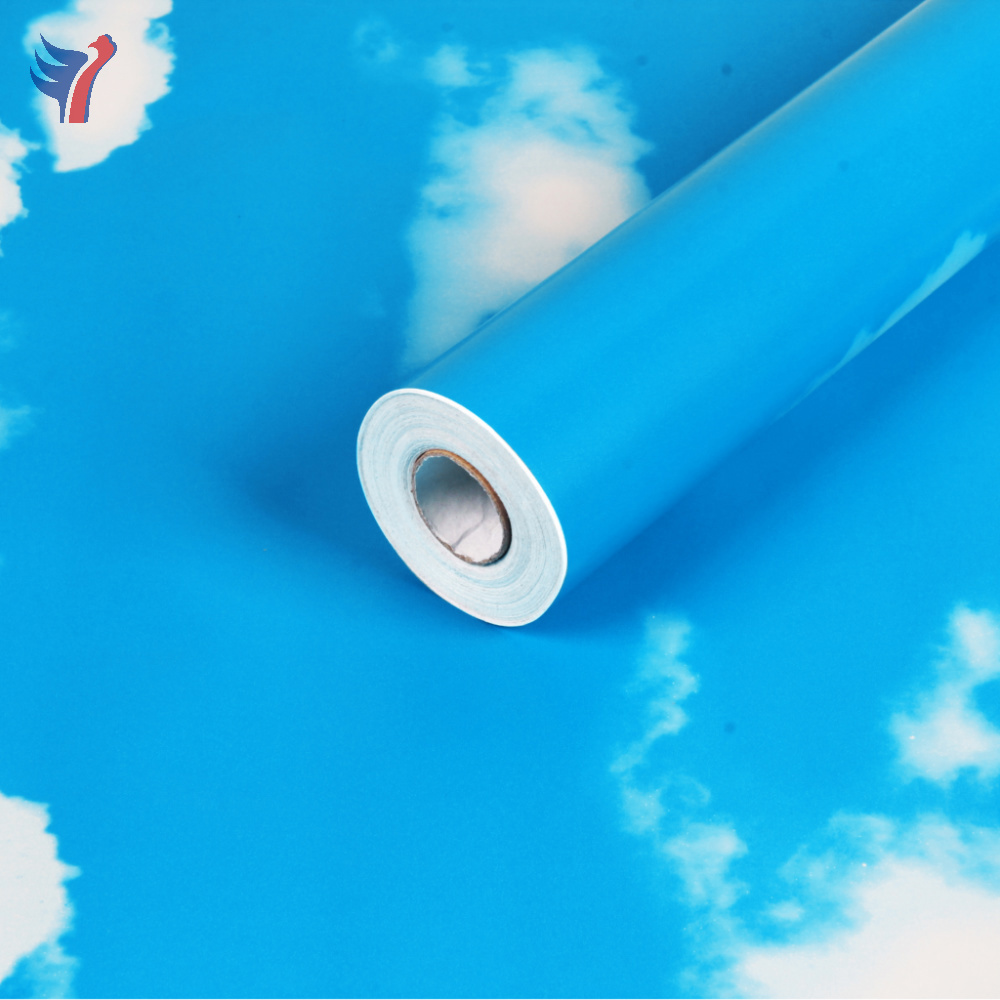 Jinyi H1693 H1698 H1699 Blue Sky Cloud For Kids Home Decoration Bedroom Ceiling Peel and Stick Removable Wallpaper