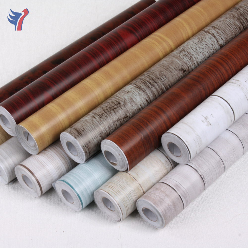 Jinyi W2803 PVC Decorative Film Self Adhesive Vinyl Paper Sticker For Funiture Contact Paper Wall Paper Wrap