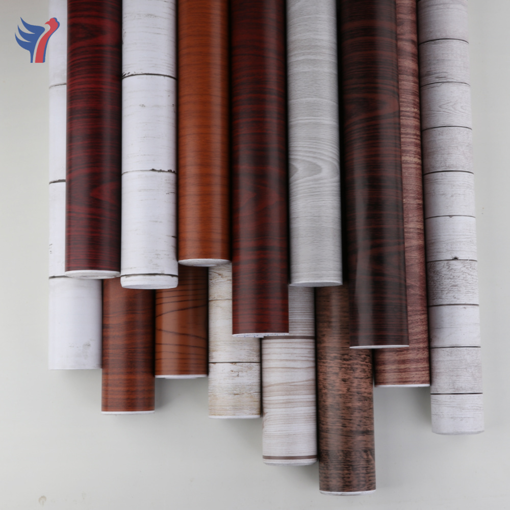 Jinyi W2803 PVC Decorative Film Self Adhesive Vinyl Paper Sticker For Funiture Contact Paper Wall Paper Wrap