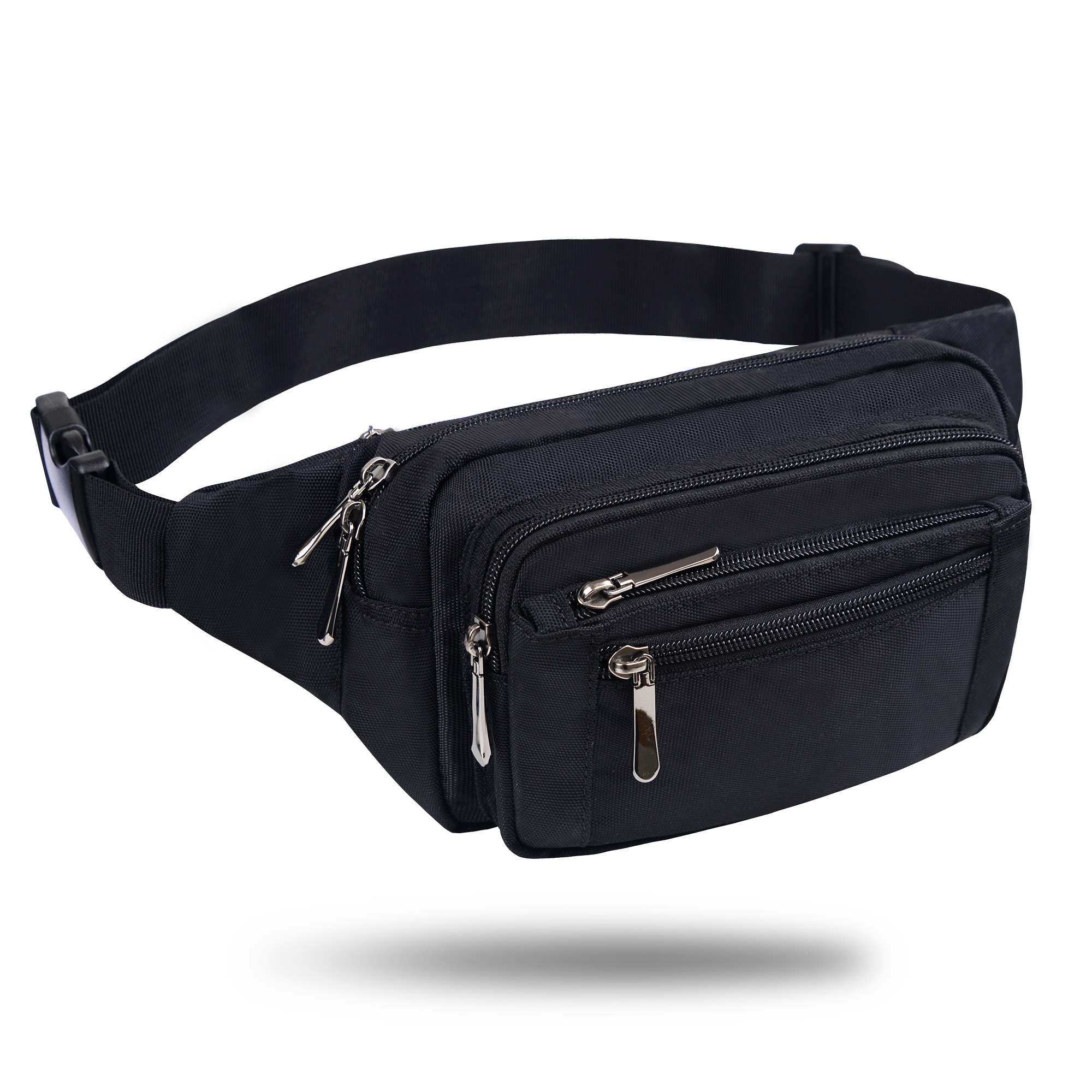 Custom outdoor travel running belts fanny bag waist pack hip bum bag with adjustable strap for men women