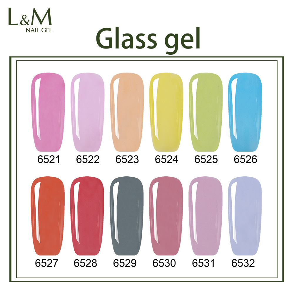 Art UV Gel Nail China Wholesale 2020 New Glass Gel polishes Glue