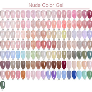 ibdgel Transparent Jelly Gel   Soak Off gel polish OEM Nude color gel