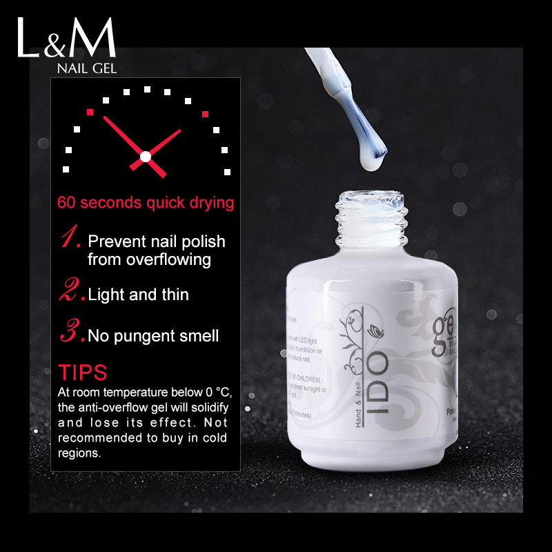 ibdgel Nail art products Liquid Latex Fence Anti-overflow Glue Peel Off For Nails Protection Gel Nail Polish