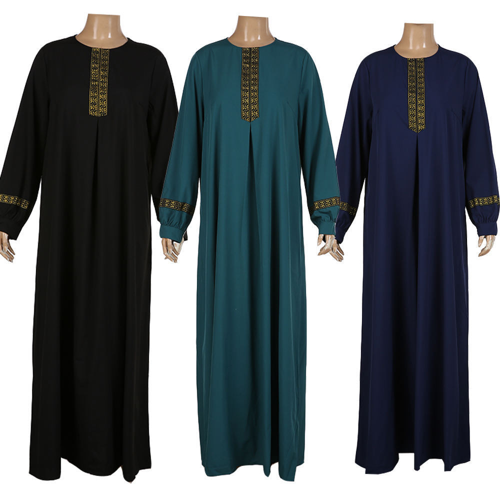 Luxury Modest womans pakistani Salwar Kameez Morocco dress kaftan muslim dress jubah abaya dubai