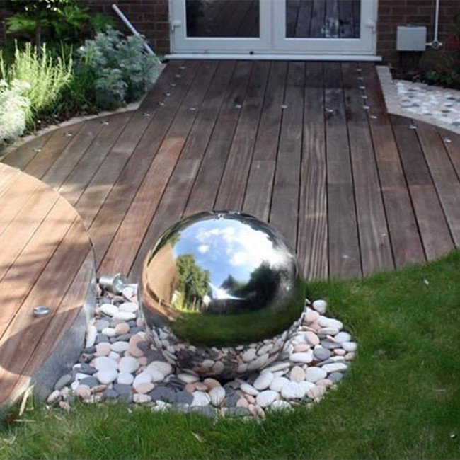 400mm diameter hollow stainless steel ball/sphere with High polish