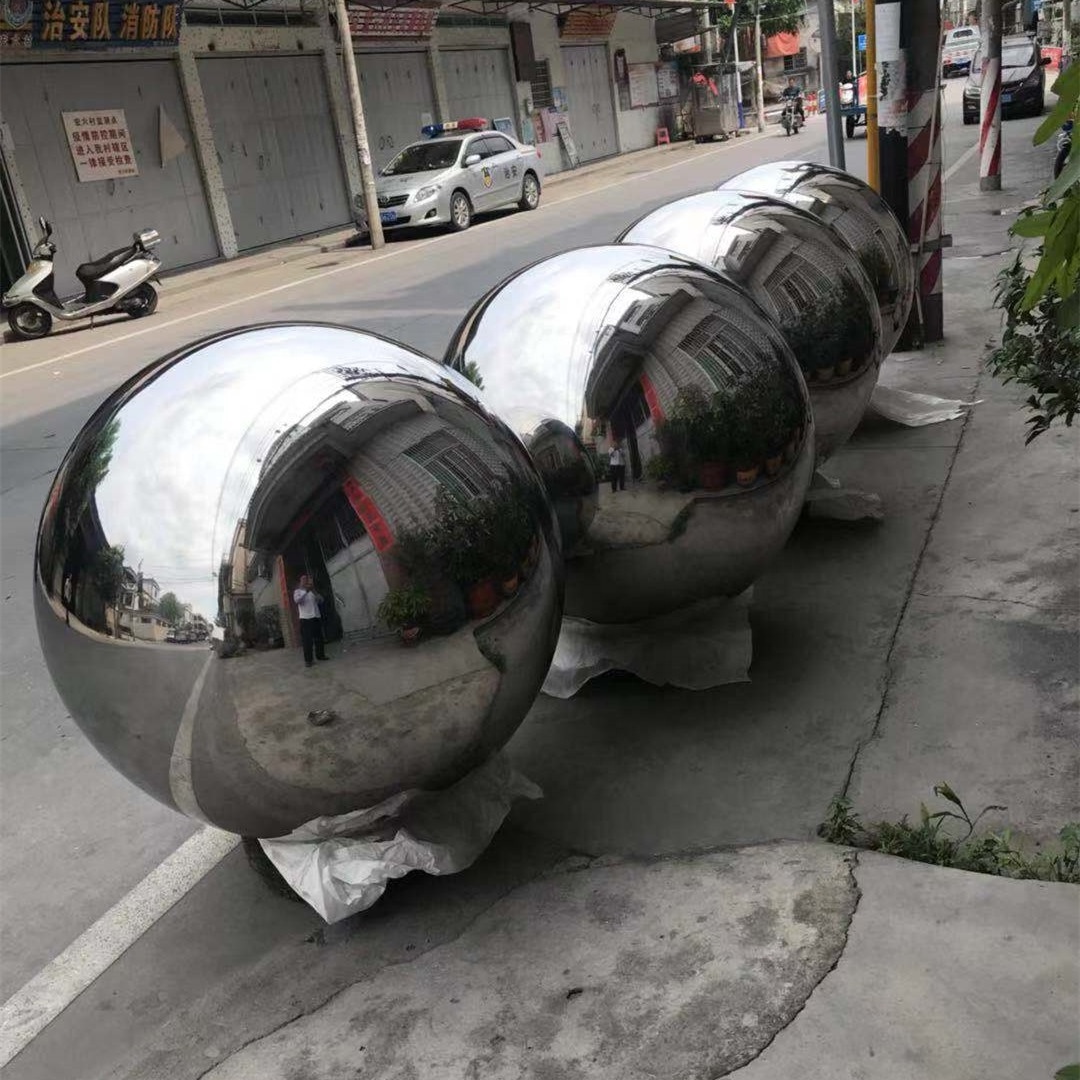 2 Meter garden sculpture large aisi304 stainless steel sphere