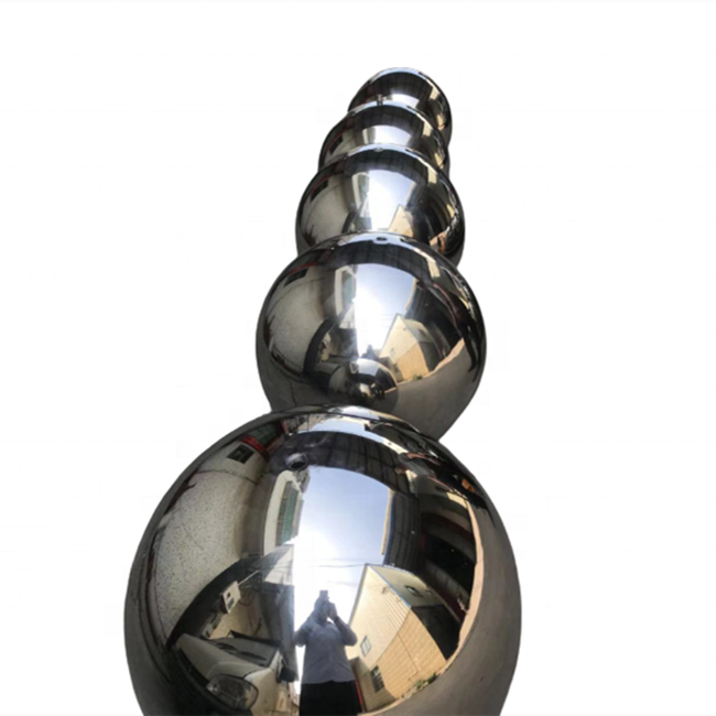 Large Metal Sphere 1 Meter 1.5 Meter Stainless Steel Metal Sphere