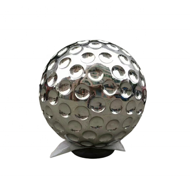 Golf Stainless Steel Ball Large Custom Clubs Metal Golf Sphere