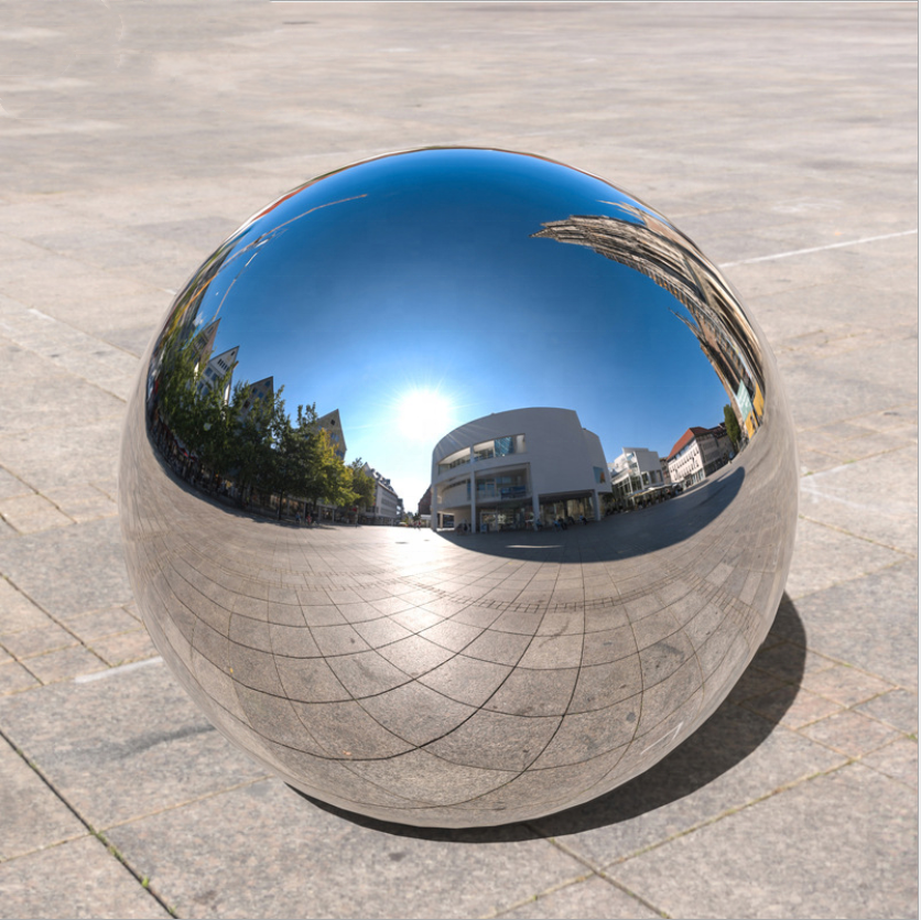 High polished 400mm hollow stainless steel ball/sphere