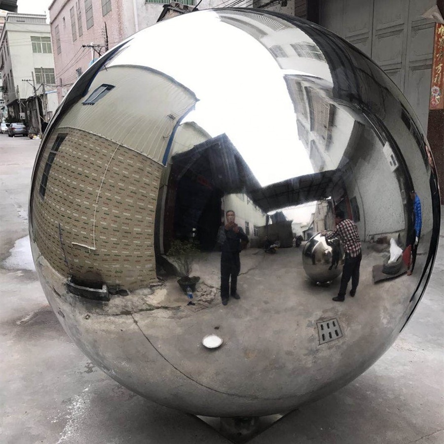 Outdoor 1500 mm 60 Inch Large Metal Hollow Stainless Steel Ball Sphere