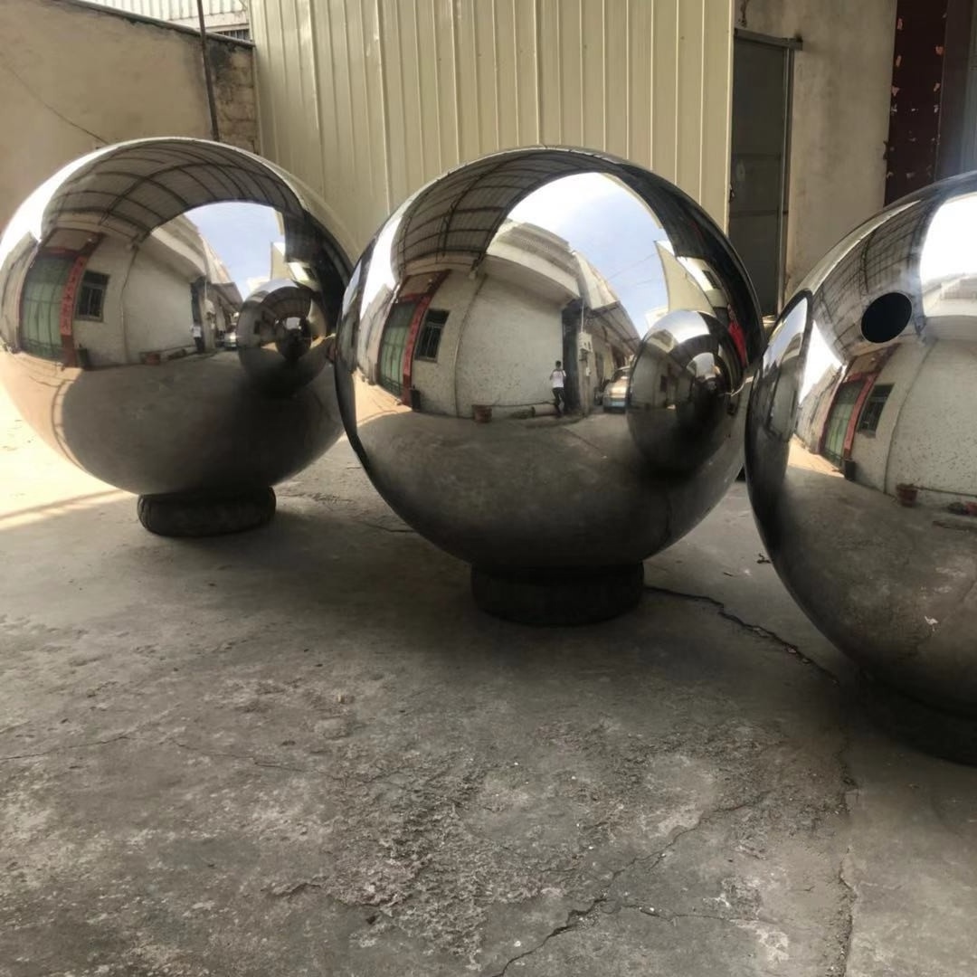 2 Meter garden sculpture large aisi304 stainless steel sphere