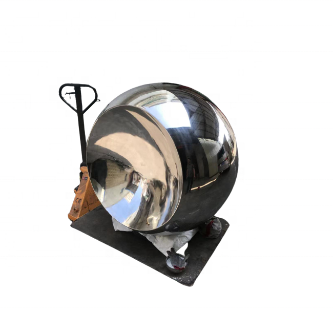 2000 mm Art sculpture Large Hollow Stainless Steel Sphere