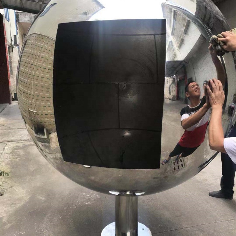 Outdoor 1500 mm 60 Inch Large Metal Hollow Stainless Steel Ball Sphere