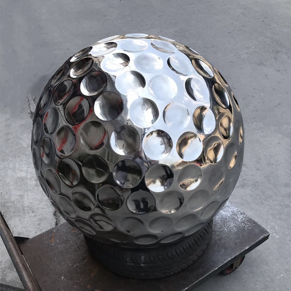 Golf Stainless Steel Ball Large Custom Clubs Metal Golf Sphere