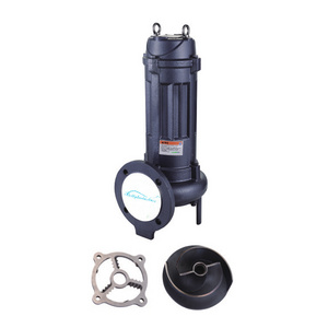 100ASWQ60-13-4  4kw toilet fecal cutting sewage pump big flow grinder sewage pump submersible sewage pump for cutting device