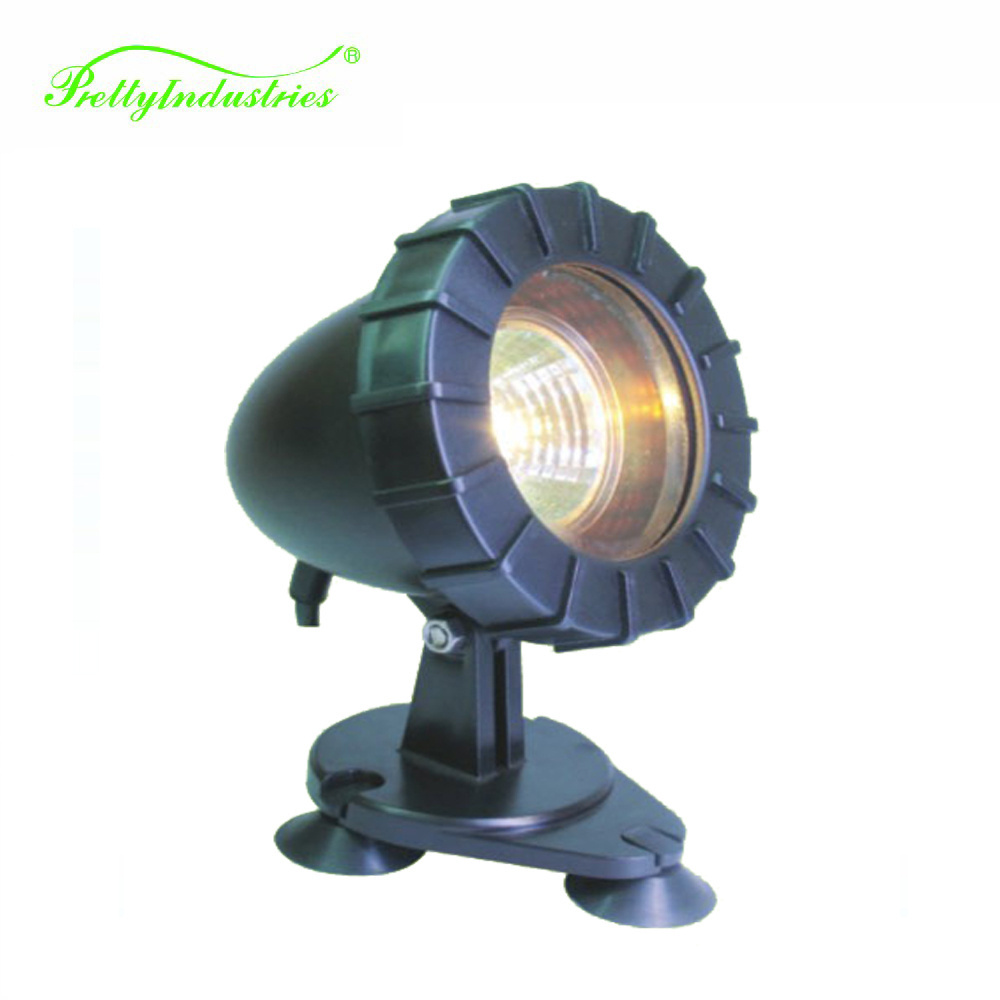 CQD-220C garden pond submersible lamp adjustable submersible LED underwater spot light pond pool fountain light lamp