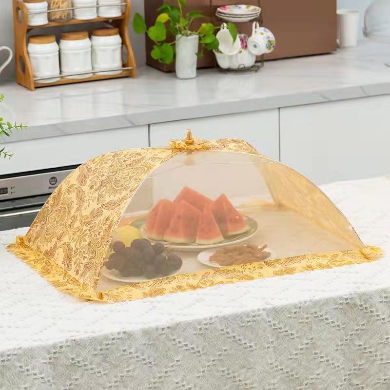 Large And Tall Pop-Up Mesh Food Covers Anti-Fly Food Cover Tent Umbrella For Parties Picnics Bbq Reusable And Collapsible