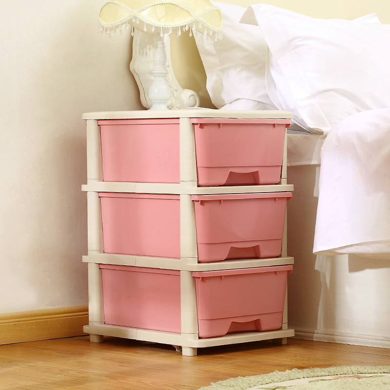 Wholesale 2 -5 Tiers Thick Plastic Children Drawer-type Baby Cabinet Plastic Drawer,Plastic Drawer Baby