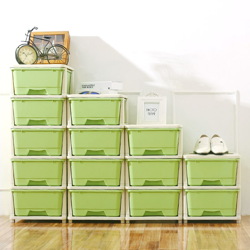 Wholesale 2 -5 Tiers Thick Plastic Children Drawer-type Baby Cabinet Plastic Drawer,Plastic Drawer Baby