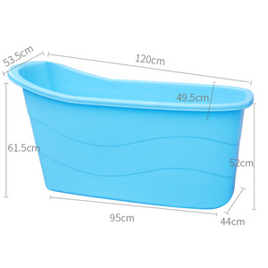 Hot Sale Plastic Large Adult Oval Bath Tub