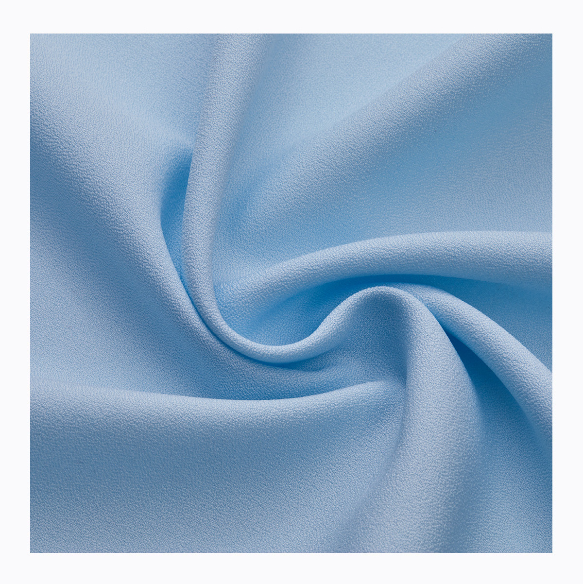 High quality factory wholesale  high stretch polyester crepe plain dyed woven fabric for garments and joys