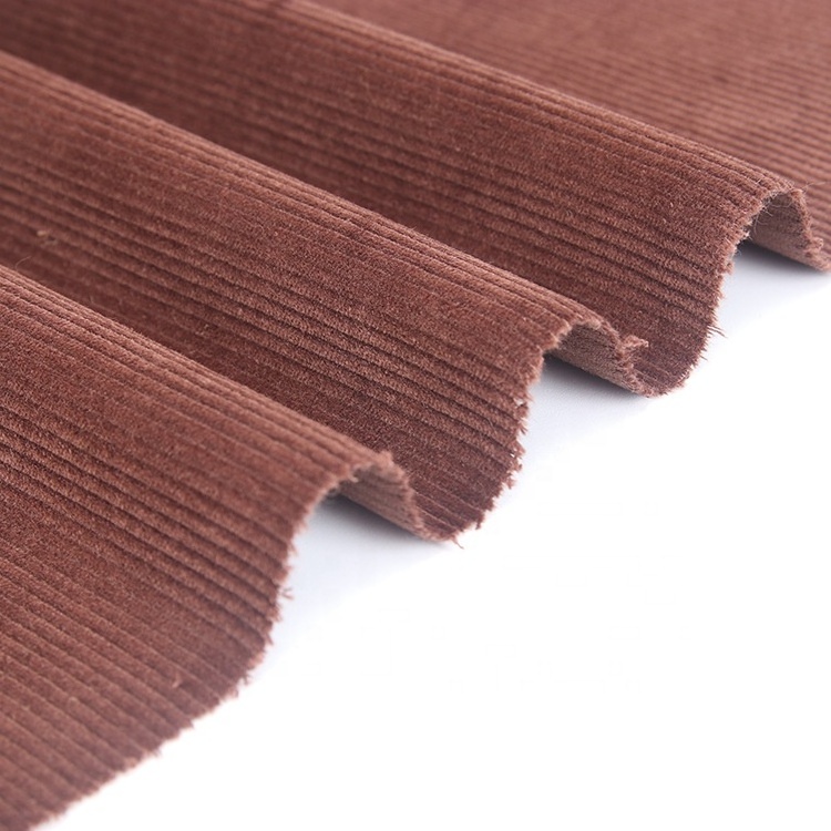 Hot Sale 11W  Cotton Stretch Wild Wale Corduroy Fabric for Pants & Jackets