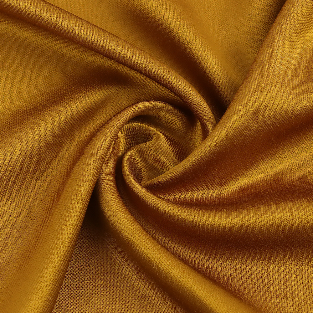 RAYON VISCOSE crinkle satin fabric