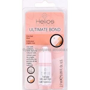 HELIOS Best Selling Eco-friendly non Toxic ULTIMATE BOND 3g pink Nail Glue False Artificial Nail Adhesive Glue from Japan