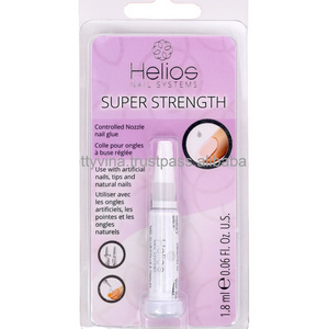 HELIOS Super strength press on nails glue 2g clear nail adhesive cyanoacrylate glue