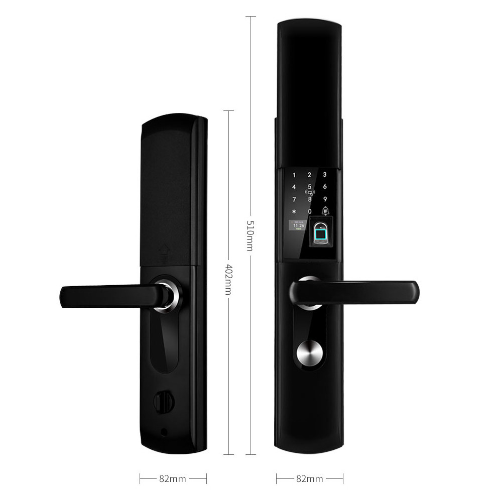 Special Hot Selling Electronic Smart Door Lock Sliding Cover Fingerprint Door Lock