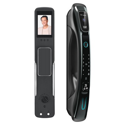 Preusz Z31  Face recognition smart door lock with camera picture capture wifi Tuya App fingerprint facial password card