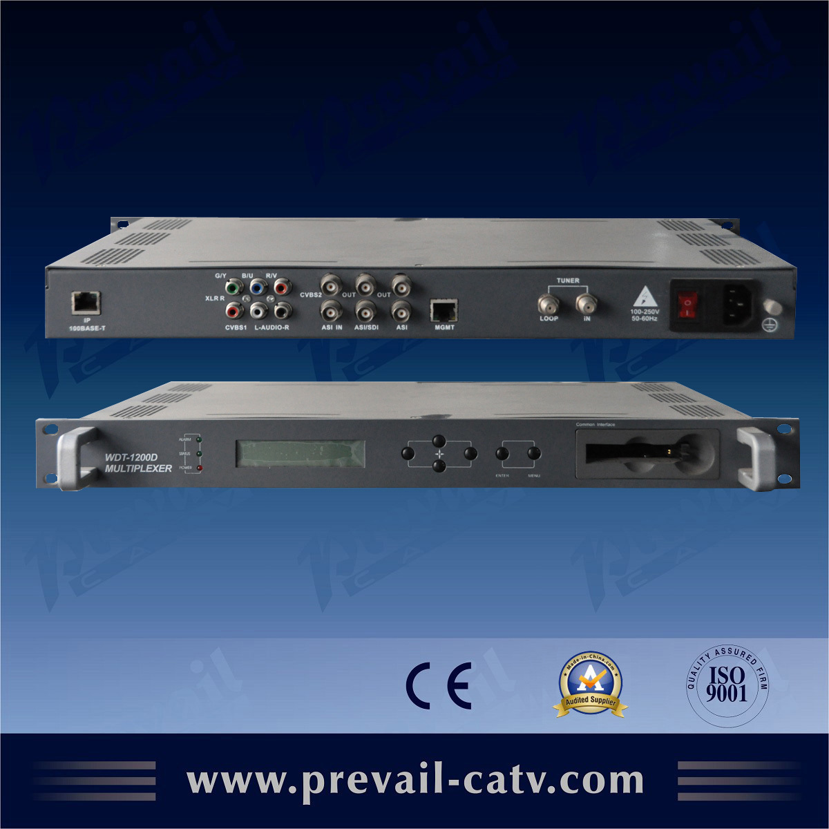 CABLE TV MATV 24 HD RF Modulator H.265 HEVC Encoder 8 RF Carrier Frequency out Digital Modulator