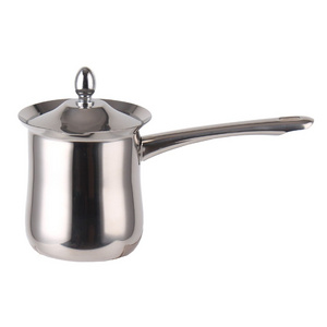 Stainless Steel Milk Pot/milk boiling pot/double wall whistling milk pot