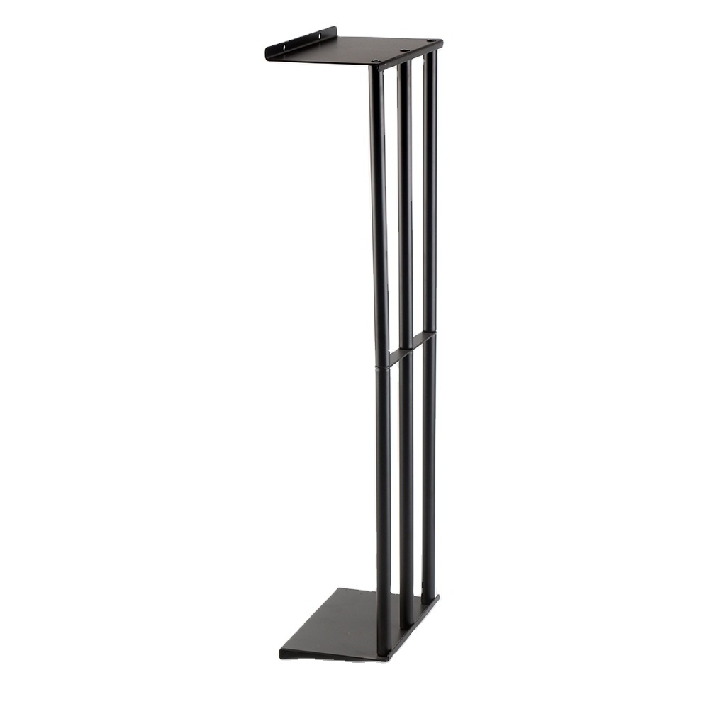 Bath Towel Holder Stand for Blanket Rack Big Capacity Metal Black Coating Wall Towel Rack Stand Rack