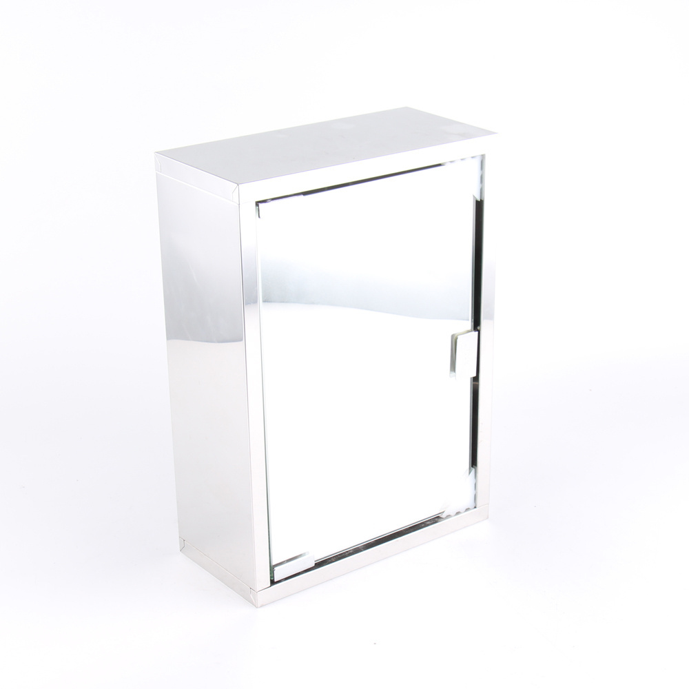 Wall Mounted Stainless Steel Mirror Cabinet Bathroom Cabinet with Mirror