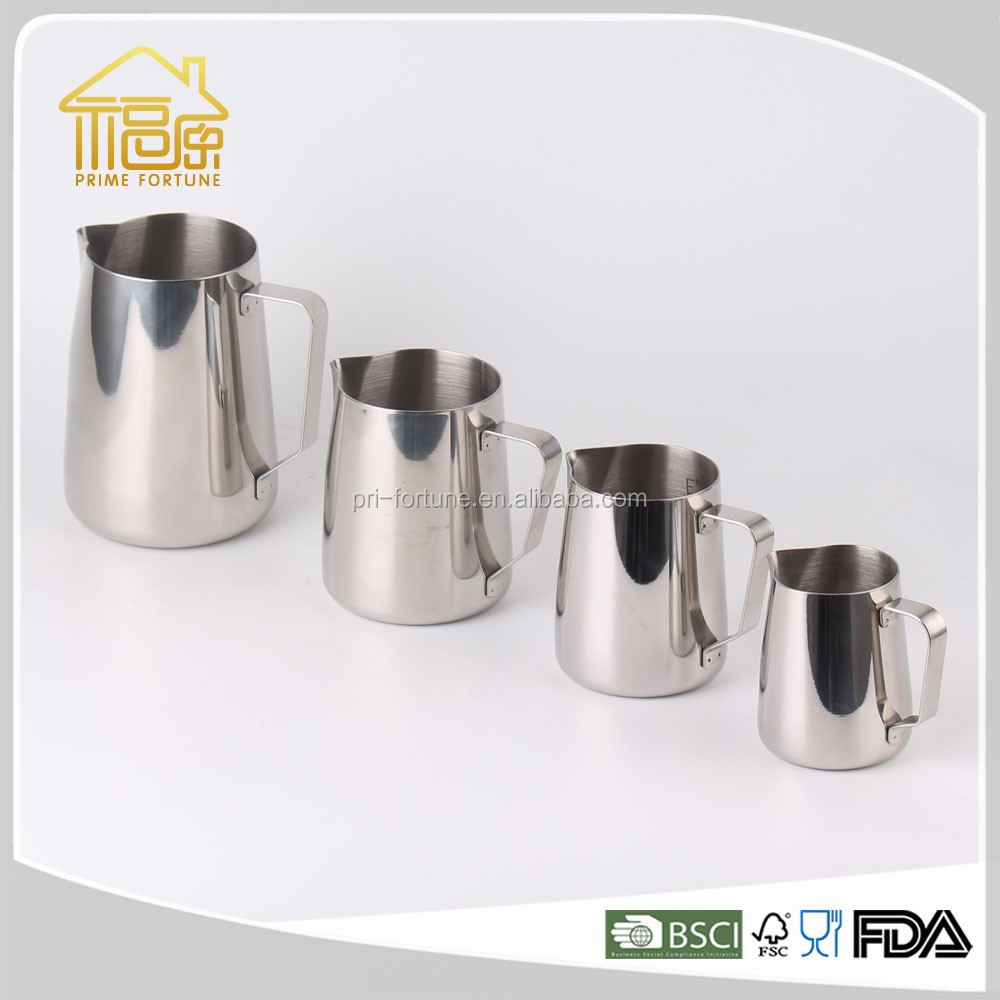 Stainless Steel Sugar Milk Coffee Pot Warmer Metal Coffee Brewing Pot